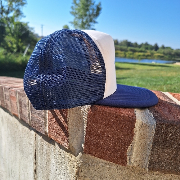 Vintage snap back DJ's Raceway 🏁 🏎 Wichita Kansas trucker hat - Picture 6 of 11